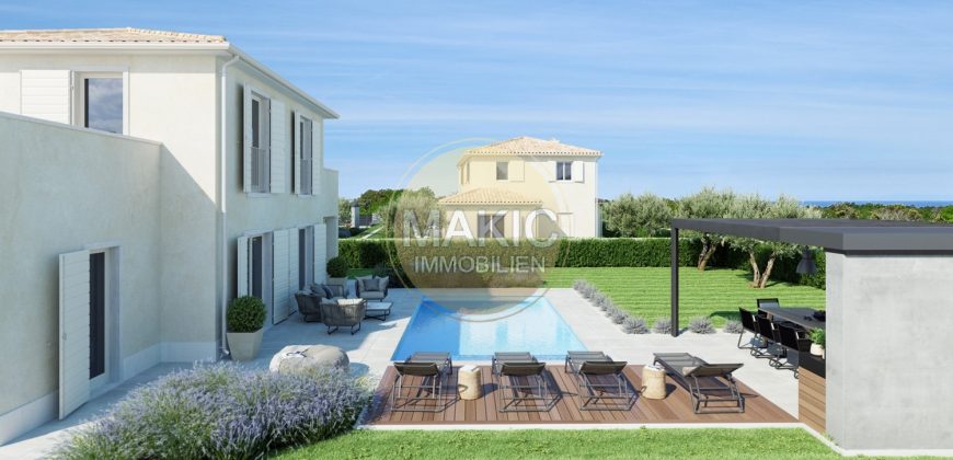 ISTRIA – Mediterranean Pool Villa with Sea View