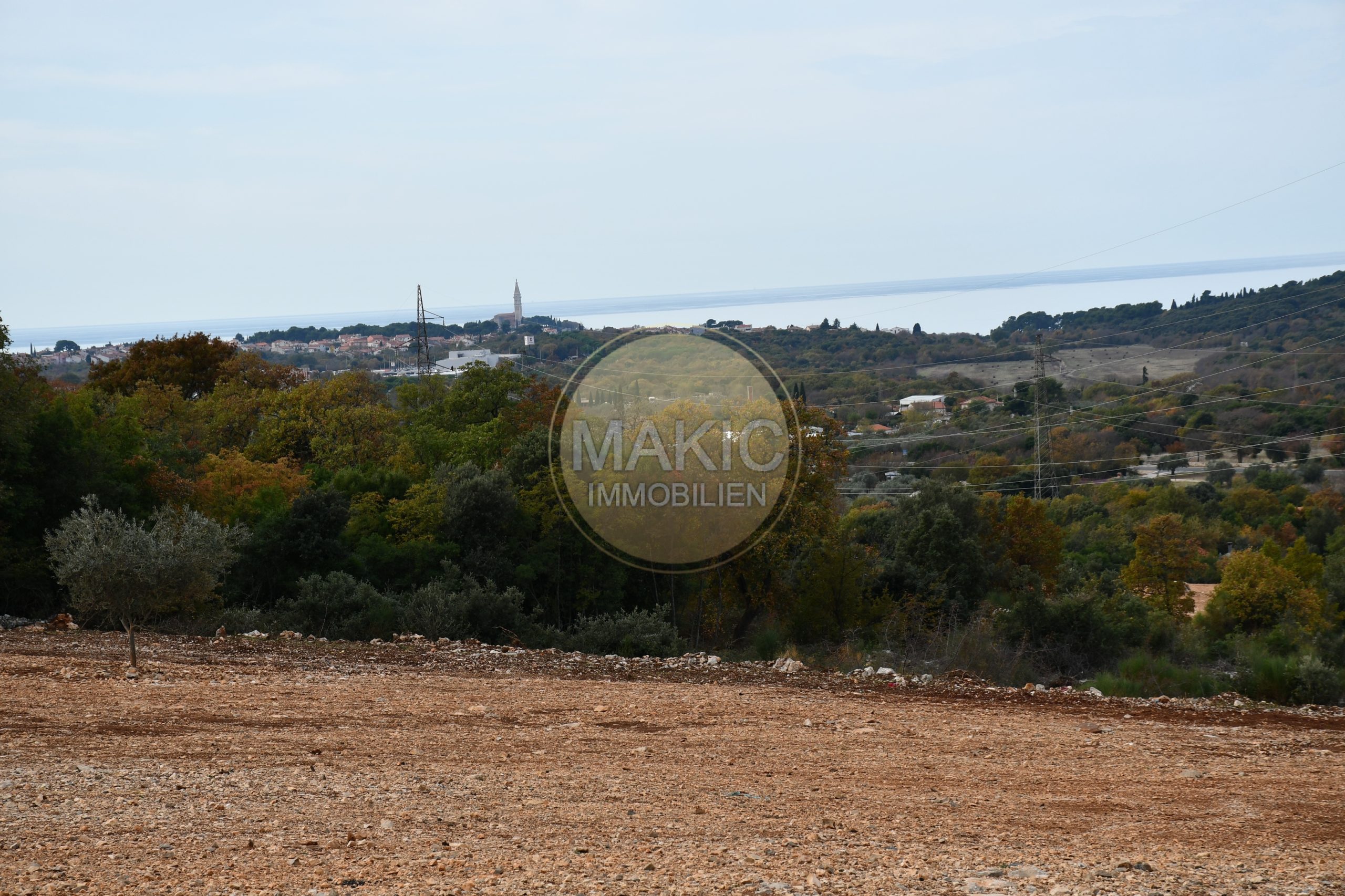 ISTRIA – ROVINJ- APPROX. 23 HECTARES OF LAND WITH SEA VIEWS