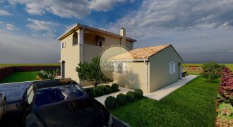 ISTRIA – KAŠTEL – NEW HOUSE WITH SWIMMING POOL IN A QUIET LOCATION