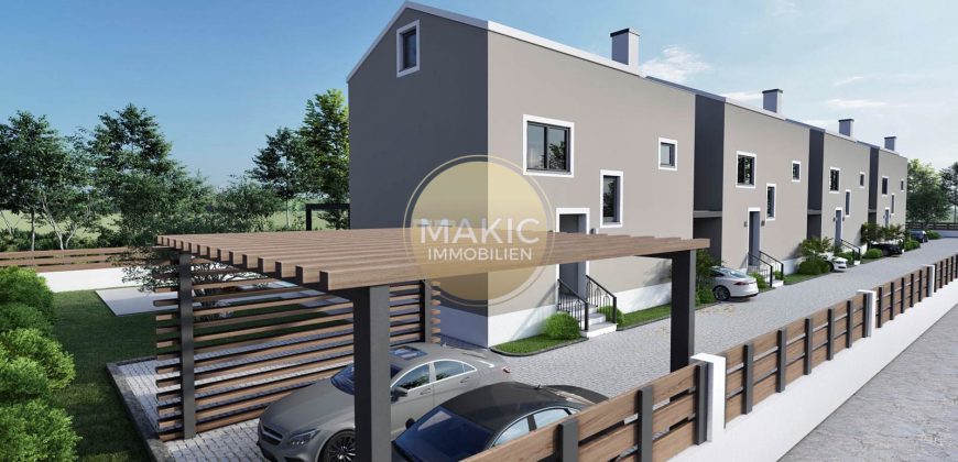 ISTRIA – BADERNA – NEWLY BUILT, ROW HOUSE WITH SWIMMING POOL