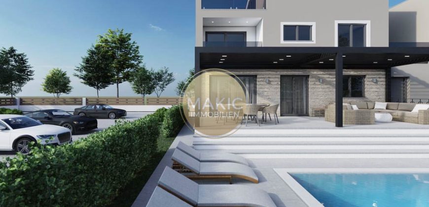 ISTRIA – BADERNA – NEWLY BUILT, ROW HOUSE WITH SWIMMING POOL