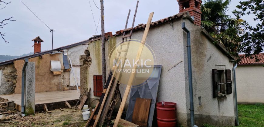 ISTRIA – Buzet – partially demolished house