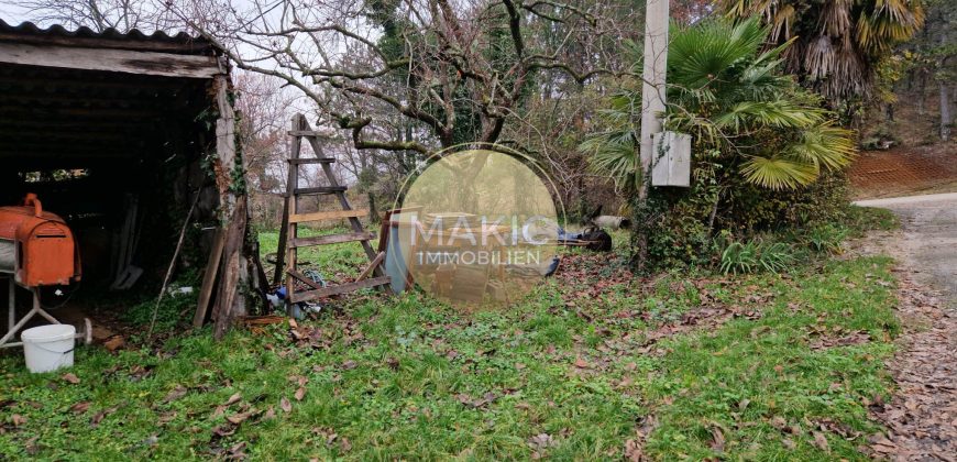 ISTRIA – Buzet – partially demolished house