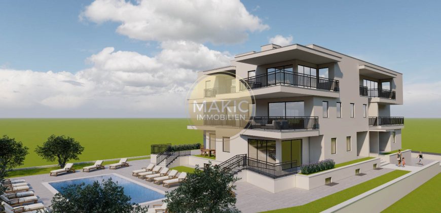 ISTRIA – Luxury Apartment on the 1st floor in Umag with Sea View