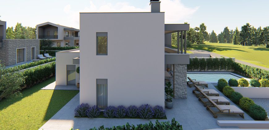 ISTRIA – Beautiful semi-detached house “C” in Vabriga