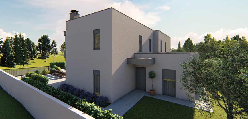 ISTRIA – Beautiful semi-detached house “C” in Vabriga